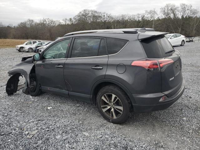 2T3WFREV6JW517379 - 2018 TOYOTA RAV4 ADVENTURE GRAY photo 2