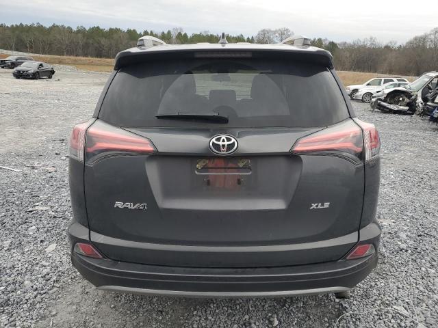 2T3WFREV6JW517379 - 2018 TOYOTA RAV4 ADVENTURE GRAY photo 6