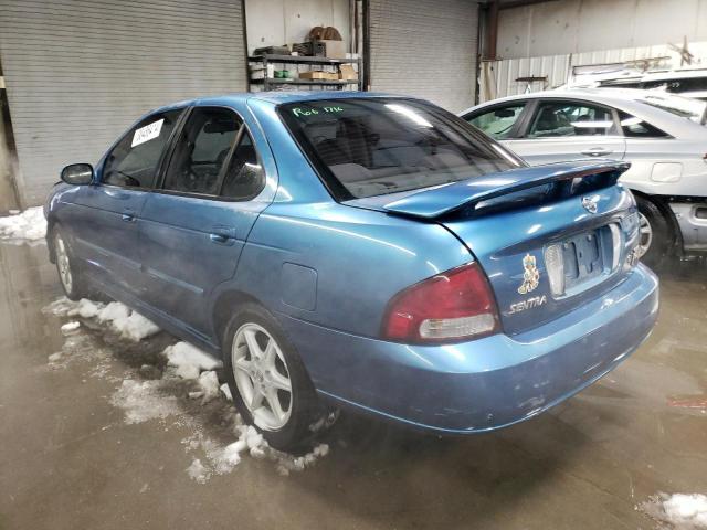 3N1AB51D32L704103 - 2002 NISSAN SENTRA SE-R SPEC V BLUE photo 2