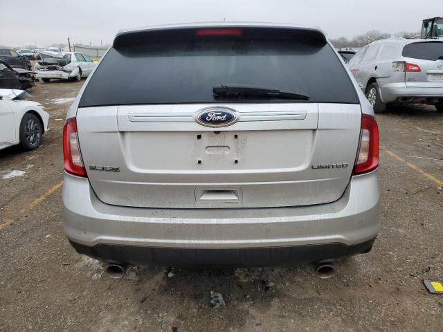 2FMDK3KC3CBA08886 - 2012 FORD EDGE LIMITED SILVER photo 6