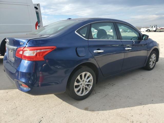 3N1AB7AP6JL633029 - 2018 NISSAN SENTRA S BLUE photo 3