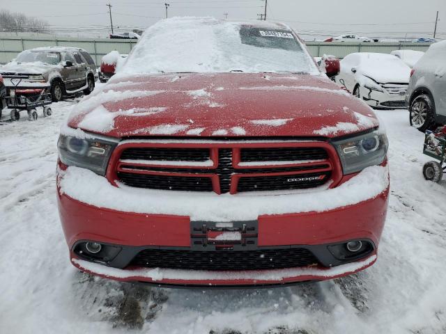 1C4RDJDG2JC194491 - 2018 DODGE DURANGO GT RED photo 5