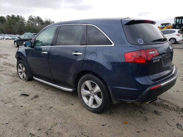 2HNYD2H37DH515848 - 2013 ACURA MDX TECHNOLOGY 蓝色 照片 2
