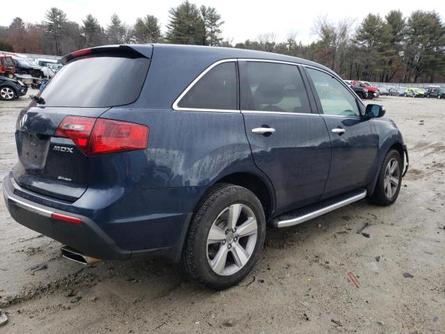 2HNYD2H37DH515848 - 2013 ACURA MDX TECHNOLOGY 蓝色 照片 3