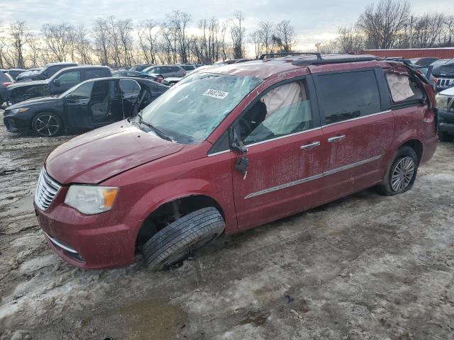 2C4RC1CG4ER300344 - 2014 CHRYSLER TOWN & COU TOURING L BURGUNDY photo 1