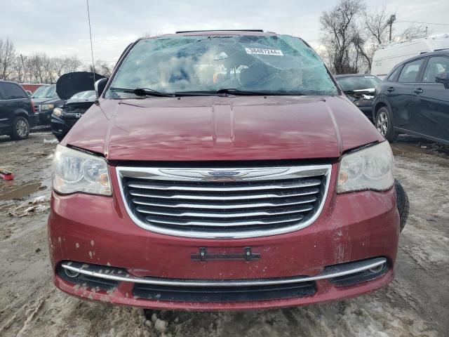 2C4RC1CG4ER300344 - 2014 CHRYSLER TOWN & COU TOURING L BURGUNDY photo 5