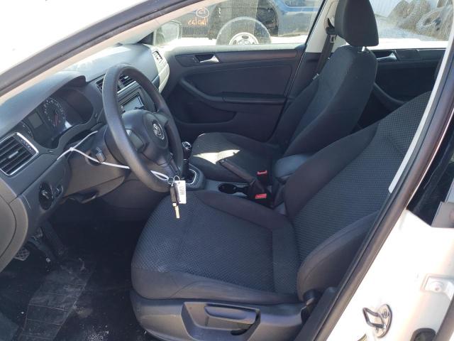 3VW1K7AJ0DM257464 - 2013 VOLKSWAGEN JETTA BASE WHITE photo 7