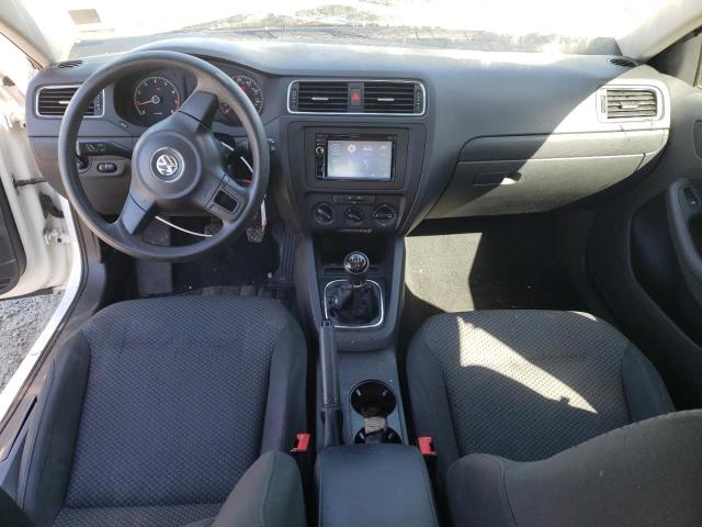 3VW1K7AJ0DM257464 - 2013 VOLKSWAGEN JETTA BASE WHITE photo 8