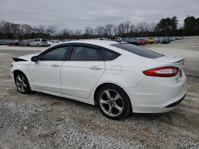 3FA6P0HD7GR169803 - 2016 FORD FUSION SE WHITE photo 2