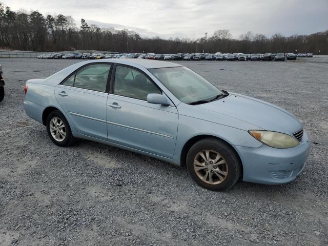 4T1BF30K05U601060 - 2005 TOYOTA CAMRY LE BLUE photo 4