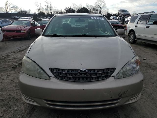 4T1BE32K34U287533 - 2004 TOYOTA CAMRY LE TAN photo 5