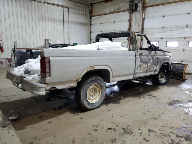 2FTEF26H6FCA19084 - 1985 FORD F250 GRAY photo 3