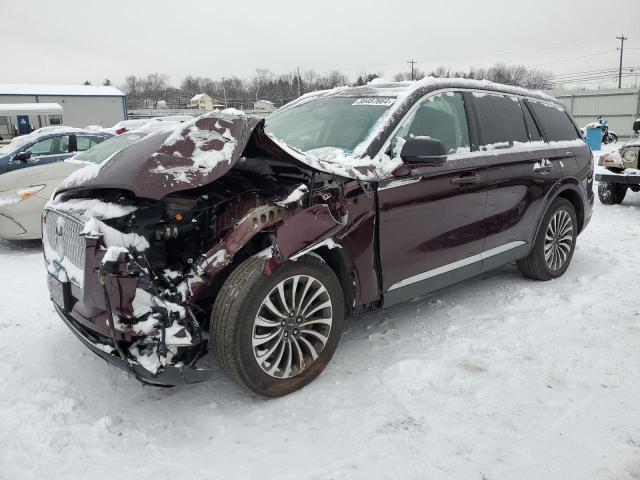 5LM5J7XC9LGL19168 - 2020 LINCOLN AVIATOR RESERVE MAROON photo 1