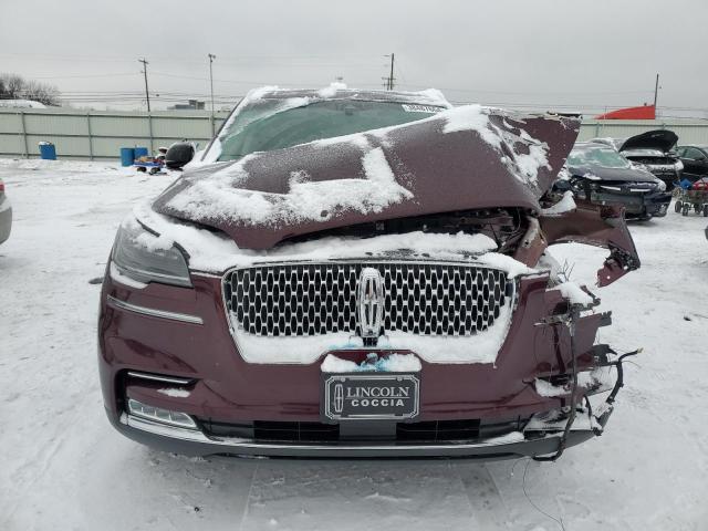 5LM5J7XC9LGL19168 - 2020 LINCOLN AVIATOR RESERVE MAROON photo 5