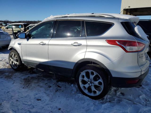 1FMCU0J91EUB29777 - 2014 FORD ESCAPE TITANIUM SILVER photo 2