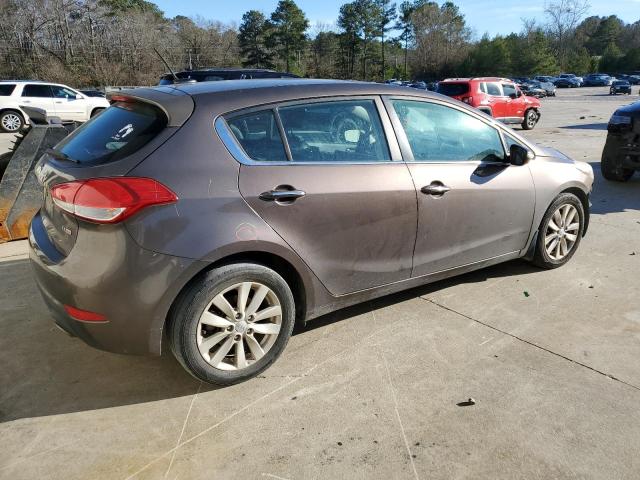 KNAFX5A82E5166311 - 2014 KIA FORTE EX GRAY photo 3