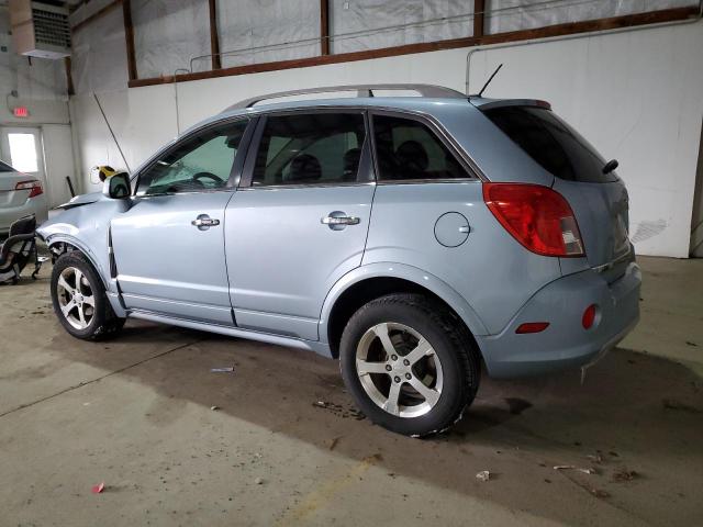 3GNAL3EK4ES503562 - 2014 CHEVROLET CAPTIVA LT BLUE photo 2