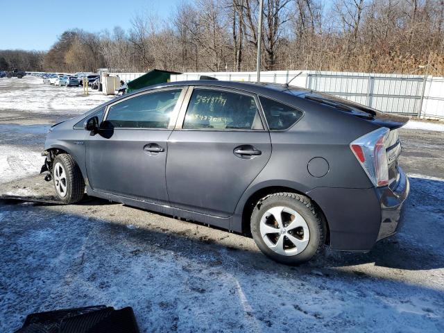 JTDKN3DU0F0416843 - 2015 TOYOTA PRIUS GRAY photo 2