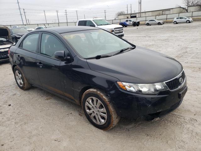 KNAFU4A21D5732391 - 2013 KIA FORTE EX BLACK photo 4