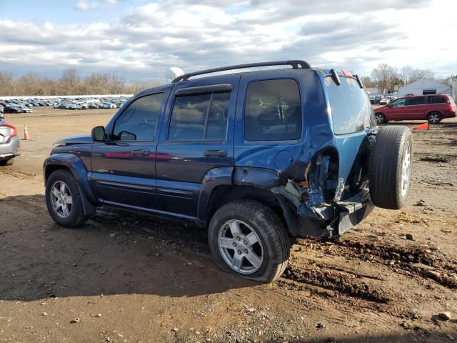 1J8GL58K73W568085 - 2003 JEEP LIBERTY LIMITED BLUE photo 2