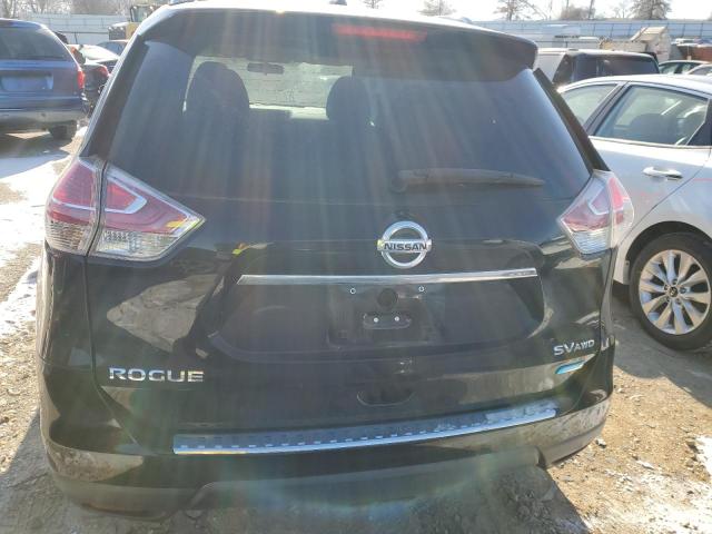 5N1AT2MVXEC851804 - 2014 NISSAN ROGUE S BLACK photo 6