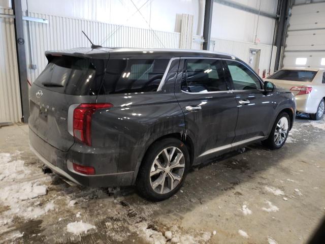 KM8R3DHEXLU135839 - 2020 HYUNDAI PALISADE SEL GRAY photo 3