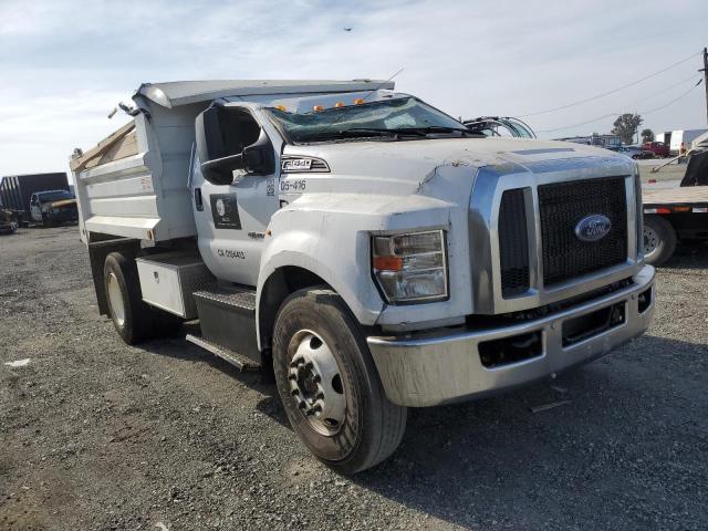 1FDNF6DEXKDF13468 - 2019 FORD F650 SUPER DUTY WHITE photo 1