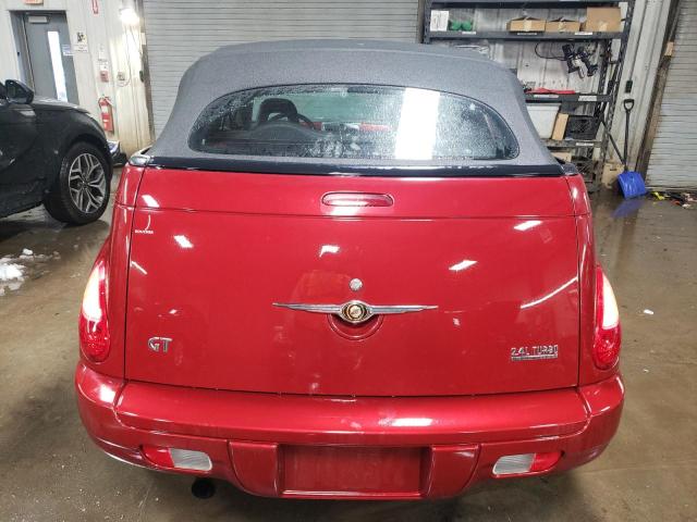 3C3HY75S66T314444 - 2006 CHRYSLER PT CRUISER GT MAROON photo 6