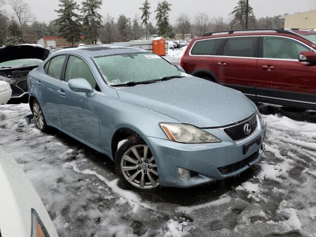 JTHCK262562004990 - 2006 LEXUS IS 250 BLUE photo 4