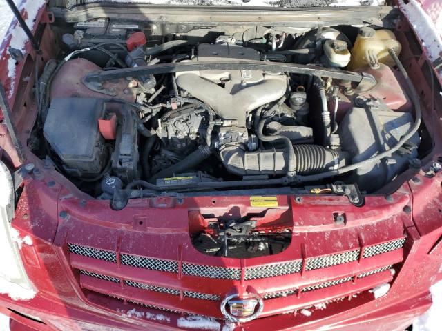 1GYEE637X80100597 - 2008 CADILLAC SRX RED photo 11