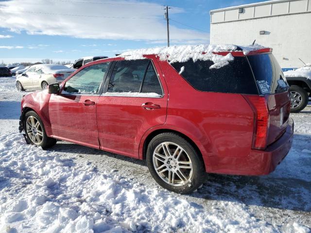 1GYEE637X80100597 - 2008 CADILLAC SRX RED photo 2