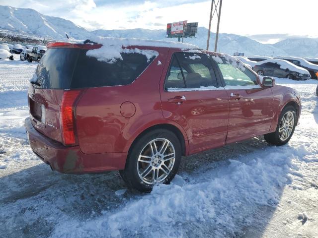 1GYEE637X80100597 - 2008 CADILLAC SRX RED photo 3