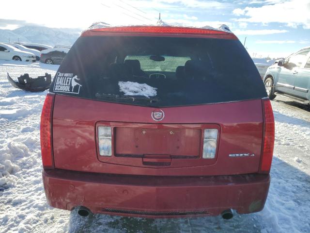 1GYEE637X80100597 - 2008 CADILLAC SRX RED photo 6