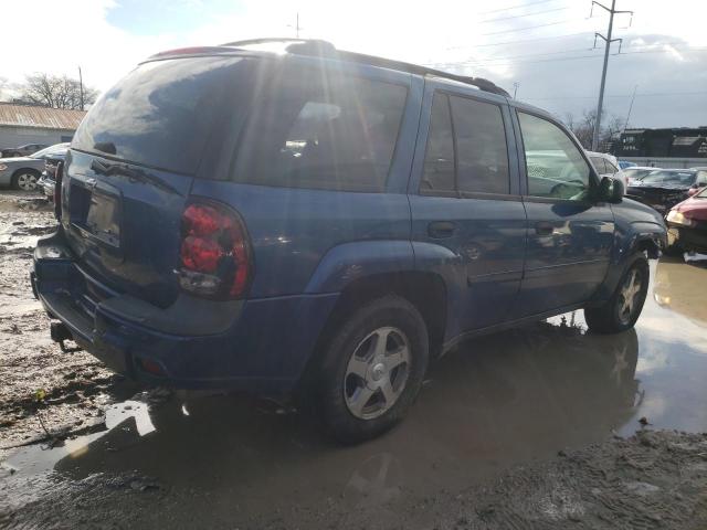 1GNDT13S062188843 - 2006 CHEVROLET TRAILBLAZE LS BLUE photo 3