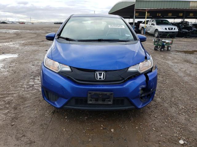 3HGGK5H57HM707693 - 2017 HONDA FIT LX BLUE photo 5