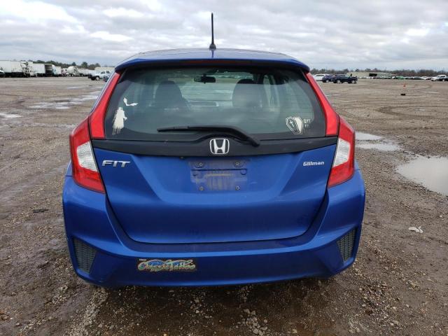 3HGGK5H57HM707693 - 2017 HONDA FIT LX BLUE photo 6