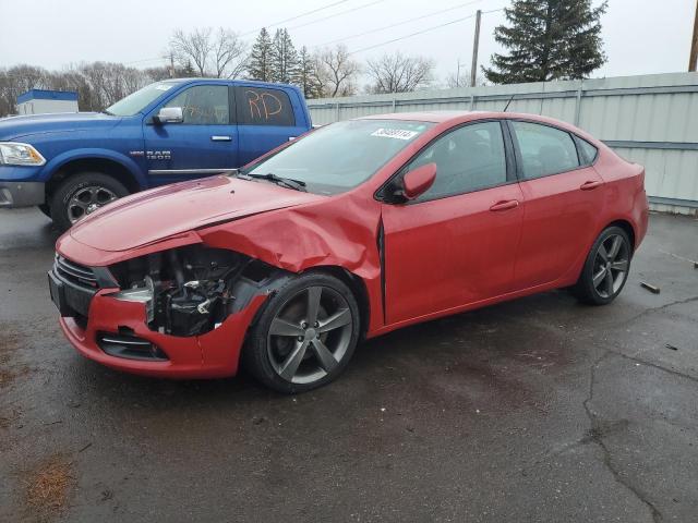 1C3CDFEB9FD181071 - 2015 DODGE DART GT RED photo 1