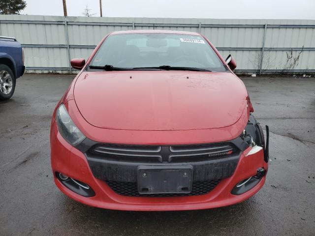 1C3CDFEB9FD181071 - 2015 DODGE DART GT RED photo 5