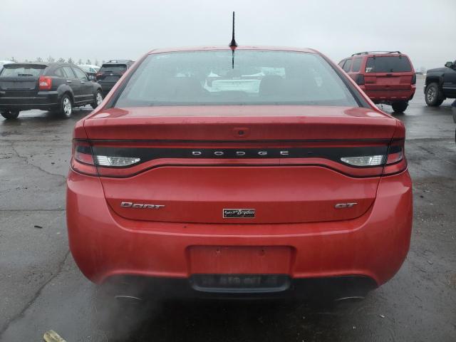 1C3CDFEB9FD181071 - 2015 DODGE DART GT RED photo 6