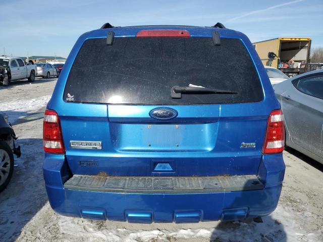 1FMCU0DG7BKA07636 - 2011 FORD ESCAPE XLT BLUE photo 6