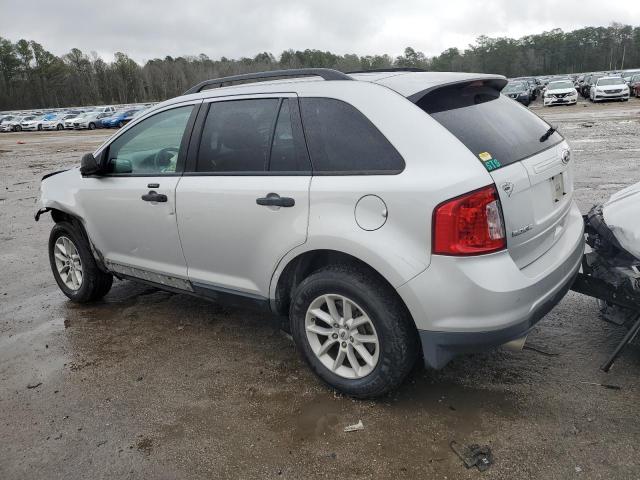 2FMDK3GC5DBC10588 - 2013 FORD EDGE SE SILVER photo 2