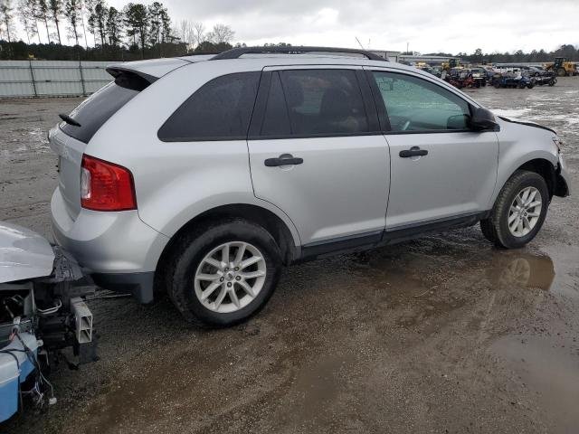 2FMDK3GC5DBC10588 - 2013 FORD EDGE SE SILVER photo 3