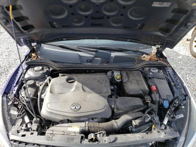 SJKCH5CP1HA023222 - 2017 INFINITI QX30 BASE BLUE photo 12