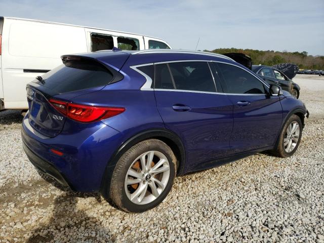 SJKCH5CP1HA023222 - 2017 INFINITI QX30 BASE BLUE photo 3