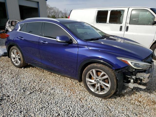 SJKCH5CP1HA023222 - 2017 INFINITI QX30 BASE BLUE photo 4