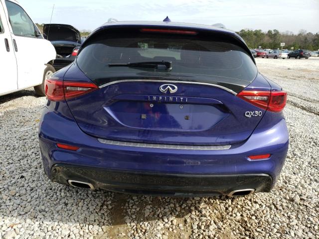 SJKCH5CP1HA023222 - 2017 INFINITI QX30 BASE BLUE photo 6