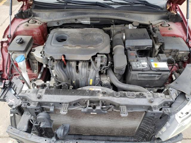 5XXGT4L36LG435210 - 2020 KIA OPTIMA LX RED photo 11