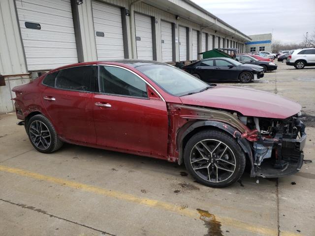 5XXGT4L36LG435210 - 2020 KIA OPTIMA LX RED photo 4