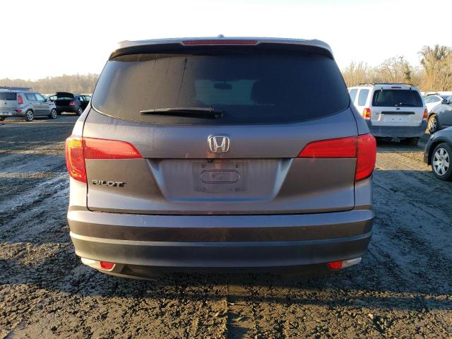 5FNYF5H54JB004568 - 2018 HONDA PILOT EXL CHARCOAL photo 6