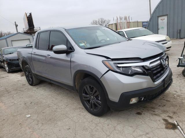 5FPYK3F12KB031390 - 2019 HONDA RIDGELINE SPORT SILVER photo 1